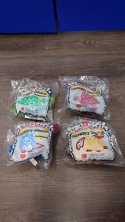 麥當勞1997 開心樂園餐Mighty Dinos玩具 (一套四款)