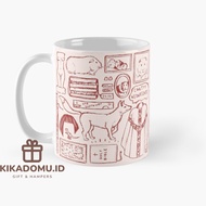 FLEABAG illustration Ceramic Coffee Mug