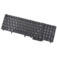 95% NEW Latitude E6520 M6600 E6530 E6540 E5520 E5530 Laptop Replacement Keyboard with backlit