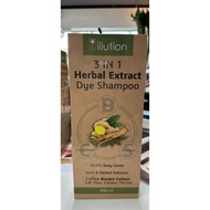 iilution 3in1 Herbal Extract Dye Shampoo 400ml (Coffee Brown Colour)