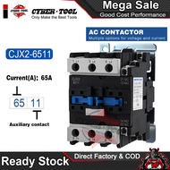 CJX2 (LC1-D) AC Magnetic Contactor 9A-95A | Motor Starter & Compressor Control 220V-240V