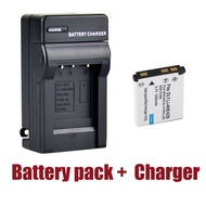 EN-EL10 Battery LI-42B/K7006/NP-45/D-Li63/NP-80 + Wall Charger For Nikon Coolpix S200,S210,Coolpix S