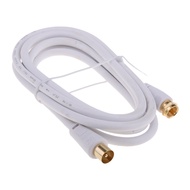 Coaxial TV 9mm Male to TV Male Antenna Cable