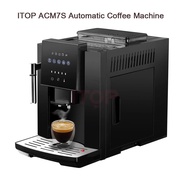 เครื่องชงกาแฟอัตโนมัติ ACM7S ชงเอสเพรสโซแบบ3 In 1เครื่องชงกาแฟเครื่องบดถั่วและทำฟองนม110V 220V