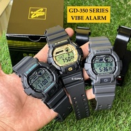 (VIBE ALARM) 100% Original G-Shock GD-350GB-1CR GD-350GB-1 GD-350-8ER GD-350-8CR GD-350-8 GD-350-1CR GD-350-1 GD350