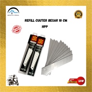 HPP Refill Cutter Besar 10 PCS Mata Cutter Berkualitas Isi Mata Pisau
