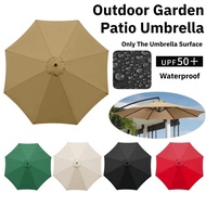 ✨HOT✨[Sunscreen/Rainproof] Outdoor Garden Umbrella Polyester Umbrella Fabric Outdoor Garden Sunshade