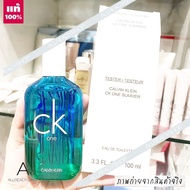 🔥พร้อมส่ง🔥  ของแท้ รุ่นใหม่  Calvin Klein  Ck One Summer EDT 100ml. ( TESTER )   Calvin Klein เตรียม