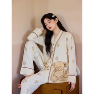 Jiaying Ai Modal Confinement Clothes Summer Thin Style Postpartum Breastfeeding Home Clothes Pregnan