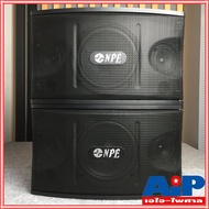 1คู่ ตู้ลำโพงคาราโอเกะ 8 นิ้ว NPE รุ่น K-350 ราคาต่อ1คู่ 2ใบครับ K350 ตู้ลำโพง K 350 ตู้คาราโอเกะ 8น