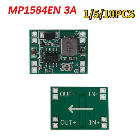 1/5/10pcs MP1584EN Adjustable 3A DC-DC Converter Step Down Voltage Regulator Module Replace LM2596s 