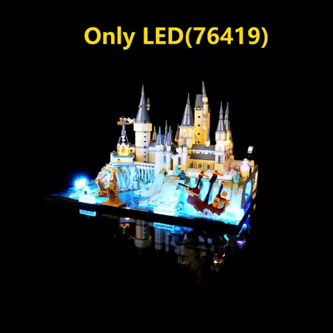 Led Lighting Kit For Lego 76419 Harry Potter Hogwarts Castle Building Block Bricks (Only Light No Mo