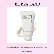 Innisfree | Forest for Men 2 in 1 Shaving and Cleansing Foam with Black Yeast New Version 2023 (150m