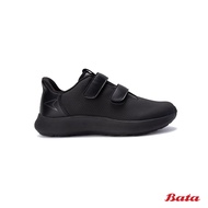 BATA Junior Black Power Velcro School Shoes 508X746