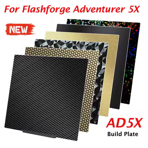 For Flashforge Adventurer 5X Build Plate Adventurer 5X Multi Color Plate Pey Peo Pei 235x235 Ad5x Ac