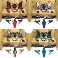 *LC135 V7 BODY COVER SET COVERSET BLUE RED CYAN GOLD COLOUR