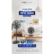 Sekai 3-in-1 Fan SFO-1602 Stand / Desk / Floor Fan 16 Inch SFO1602 SFO 1602