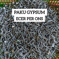 [RETAIL PER OZ] GRC GYPSUM NAILS 1 INCH X BWG 14 CARLSE BOARD NAIL