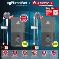 Ariston x sgPlumbMart ✶Aures Premium+✶ Instant Water Heater with Built in ELCB (Copper Tank Option A