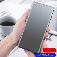 OnePlus 8T OnePlus 7 7T 6 6T OnePlus Nord Matte Frosted No Fingerprint Tempered Glass Screen Protector Film