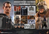 全新無開過 Hot toys JL TMS-038 Knightmare Batman & Superman