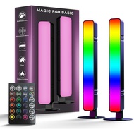 LED Light Bar, Music Sync RGB Light Bar, USB Ambient Lamp, Color Changing Gaming TV Backlight with R