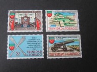 【雲品二】特立尼達和多巴哥Trinidad &amp;amp; Tobago 1969 Sc 169-72 set MH 