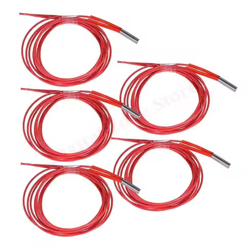 5PCS Reprap 12V / 24V 40W 620 Ceramic Cartridge Heater for 3D Printer Hotend Hot End for CR-10S Pro,