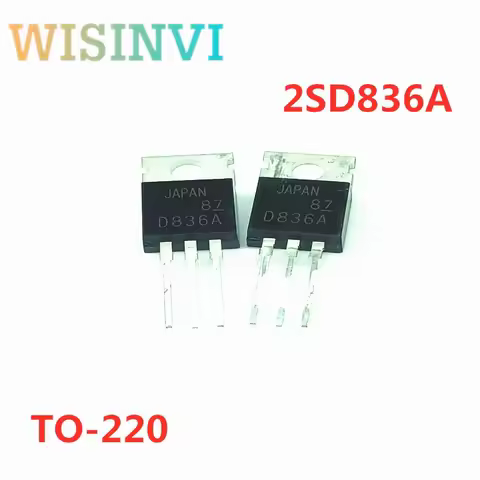 10pcs/lot 2SD836A D836A TO220 transistor