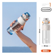 TKK-600ml/1000ml กระบอกน้ำ กระติกน้ำเด็กไปโรงเรียน ขวดน้ำพกพาแบบหลอดเด้ง สำหรับน้กเรียน เด็กโต วัสดุ