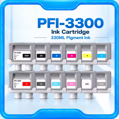 PFI3300 PFI-3300 Ink Cartridge 100% Compatible for Canon PRO 2600 PRO 4600 GP 4600S PRO 6600 GP 6600
