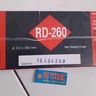 KAWAT LAS NIKKO STEEL RD-260 3.2×350mm | HARGA PER 1 STIK/PCS