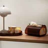 亞克力彎曲紙巾盒