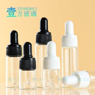 Transparent Transparent Glass Dropper Bottle 5ml 10ml 15ml 20ml Original Liquid Bottle Water Lotion 
