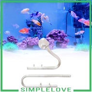 [Simple] Glass Lily Pipe Inflow Inflow/Outflow 12/16mm Glass Aquarium Aquatic Plant Tank