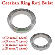 Ready to ship] Mold Round BreadRing 2.5cm High (Size in Variant)
