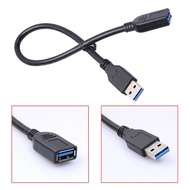 1FT/30CM USB 3.0 Type A Male to Female Extension Data Sync Cable Extender Cord