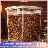 10kg rice container, rice storage, aesthetic rice dispenser, aesthetic rice container, 15 kilogram r