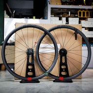Wheelset Carbon MINUS EPIC RED SPOKE 60T RATCHET GEN 2 700C 29" Disc Brake Tubeless Ready Thru Axle 