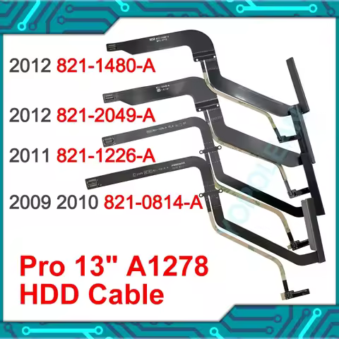 New For Macbook Pro 13" A1278 HDD Hard Drive Cable 821-0814-A 821-1226-A 821-1480-A 821-2049-A 2009 