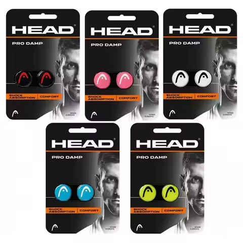 HEAD Tennis Racket Pro Damp Vibration Dampeners Silicone Anti-vibration Tennis Racquet Shock Absorbe
