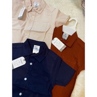 DDSHOP KEMEJA LELAKI BUDAK LELAKI COTTON CARTER BRAND