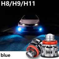 2 Pcs Lampu Led H11 H8 H16 H9 9006 Hb4 Foglamp Mobil Laser Mini Projektor Projie Putih Kuning Sepasa