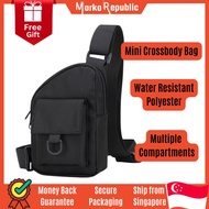 Mini Chest Handphone Sling Pouch Bag Water Resistant Men Women Unisex Casual Cross Body Shoulder Carrier Small Bag