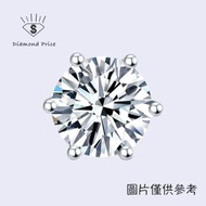 Grandeur J - 18K白色黃金培育鑽石單隻耳環 (3卡) GIA/IGI證書