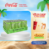 [HOẢ TỐC HCM] Lốc 24 Lon Nước Tăng Lực Giải Khát Monster Energy Ultra Paradise 355ml/Lon Sale 25.6 C
