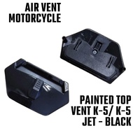 [KA0004002] ORIGINAL AGV PAINTED TOP VENT K-5/ K-5 JET - BLACK/ AIR VENT MOTORCYCLE