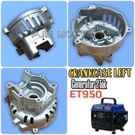 Et950 Left crank case tutup blok angker dinamo mesin genset 2 tak 500 600 900 1000 watt