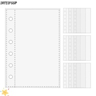 IRTJIFSSP Card Protector Sleeves, 6-Ring  A7 Binder Pages, A7 Binder Refill