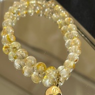 黃精靈。桂花黃 托帕石 手鏈 拓帕石 手珠 Topazios